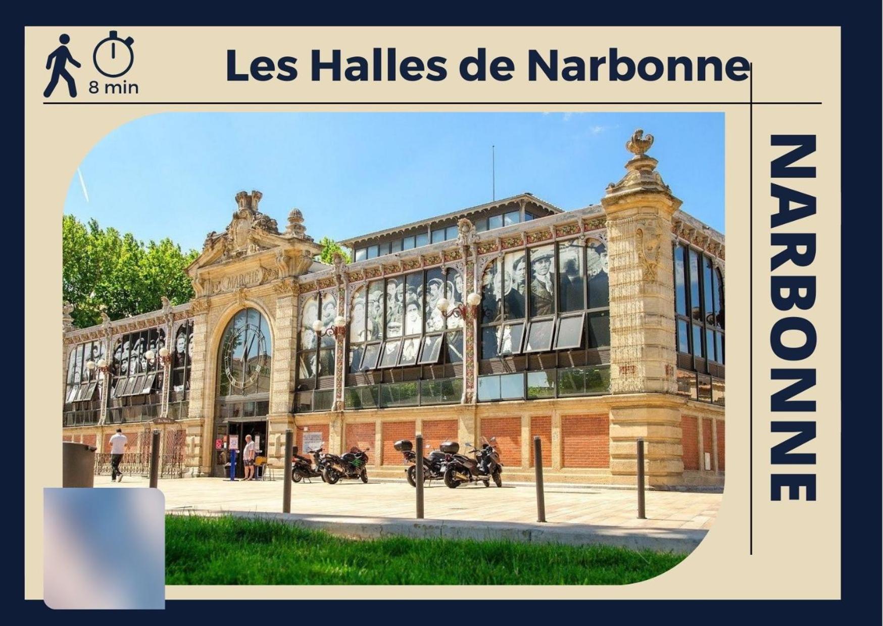 L'Albizia- Centre -Tv Wifi-Cozy Apartman Narbonne Kültér fotó