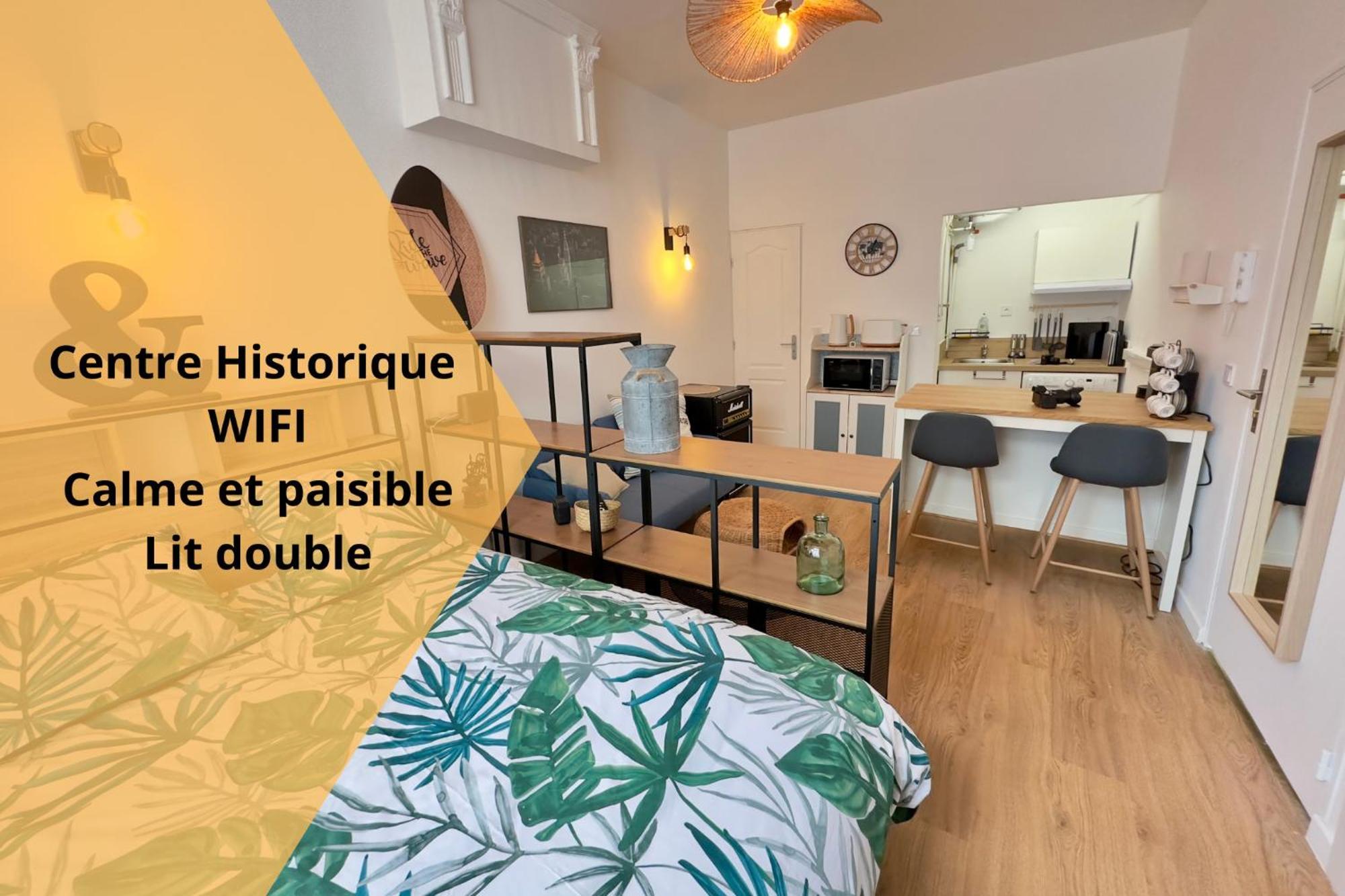L'Albizia- Centre -Tv Wifi-Cozy Apartman Narbonne Kültér fotó